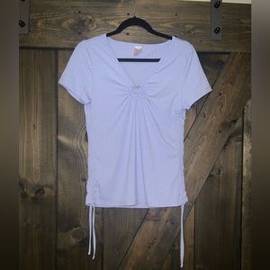 Xhilaration junior’s shirt light purple Size L